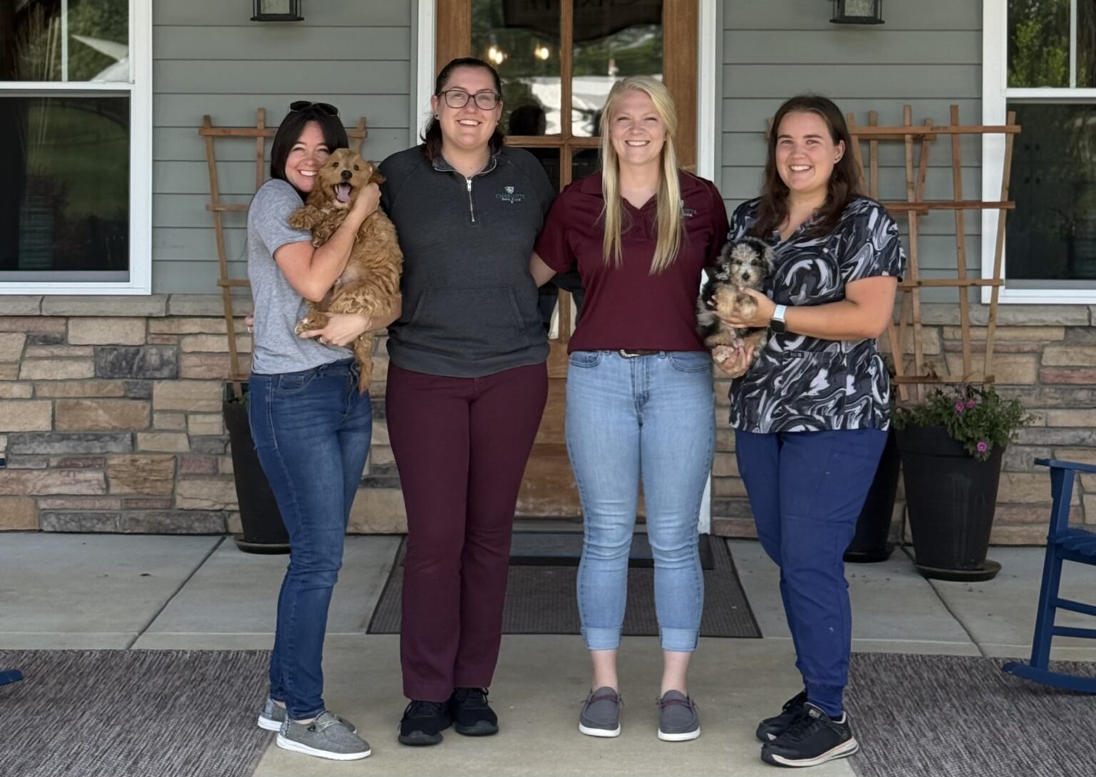 Mallory, Jackie, Shannon, and Sarah