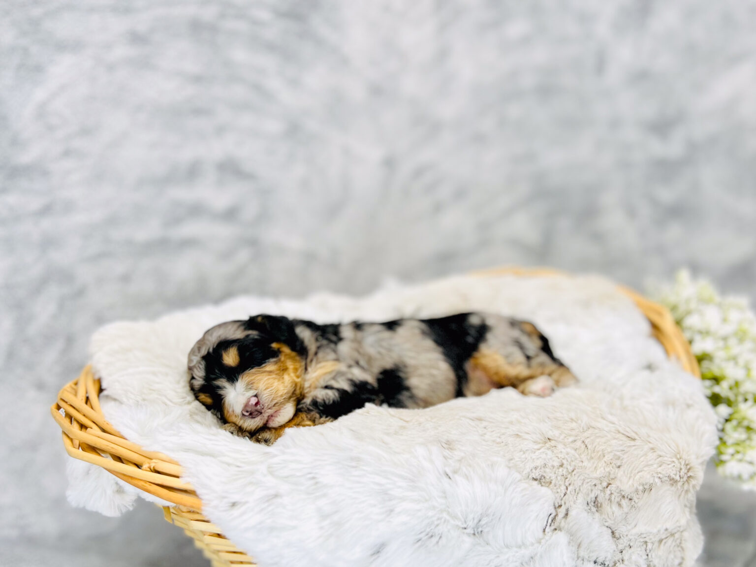 I am just a tiny baby and would love to join your family soon! Of course, you can’t see how cute and curly I will be when I get older, so the Dog Club will send updated photos when I am about 6 to 7 weeks old, if you choose to adopt me. Infant puppy deposits are refundable or transferrable.