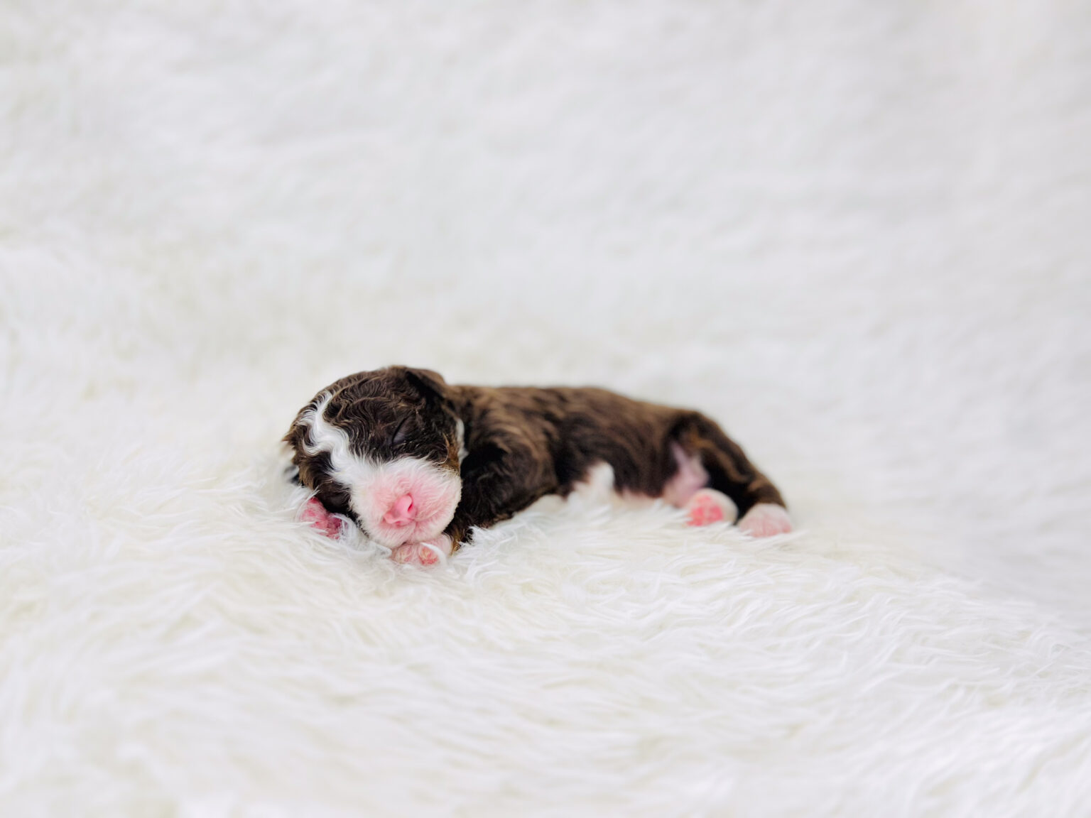 I am just a tiny baby and would love to join your family soon! Of course, you can’t see how cute and curly I will be when I get older, so the Dog Club will send updated photos when I am about 6 to 7 weeks old, if you choose to adopt me. Infant puppy deposits are refundable or transferrable.