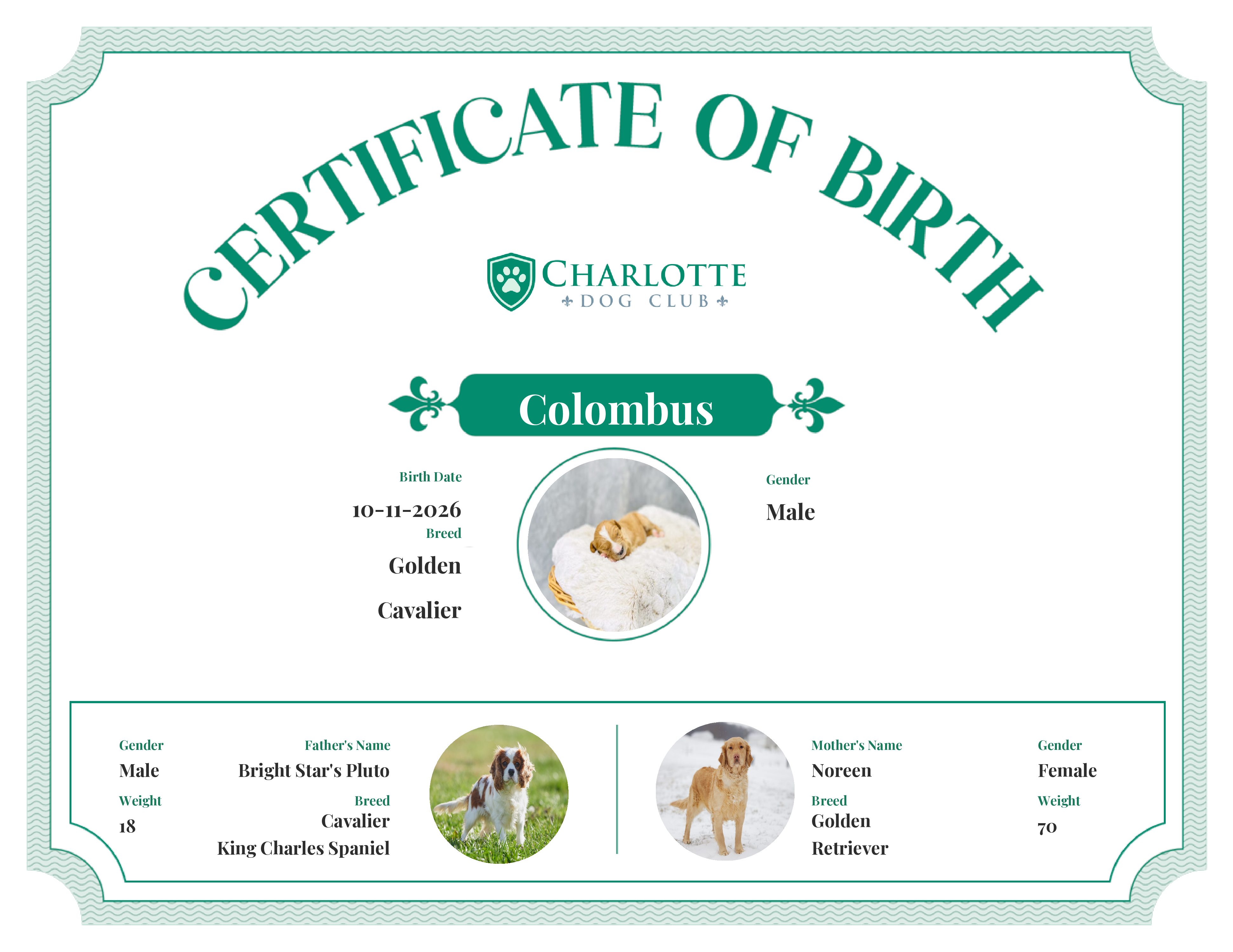 Colombus's Birth Certificate